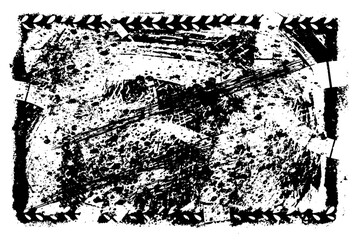 Grunge texture abstract isolated stock vector template easy to use