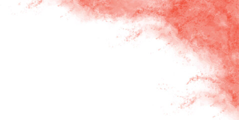 light red and white color paper background. Abstract Painted Illustration. Brush stroked painting. 