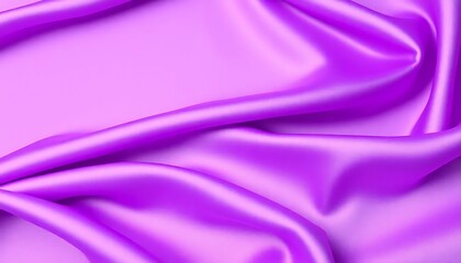 Fototapeta premium Soft, Flowing Purple Satin Fabric