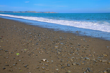 Peketa Beach on South Island, New Zealand