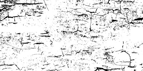 Grunge black and white crack paper texture design and texture of a concrete wall with cracks and scratches background .. Vintage abstract texture of old surface.. Grunge texture for make poster .	
