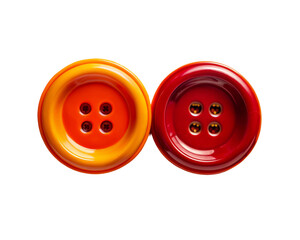 set of buttons on a transparent background