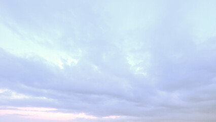 beautiful large clouds in the blue sky backdrop - photo of nature