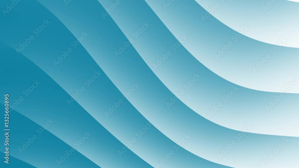 Poster smooth gradient motion texture background with gentle waves in soft blue tones for modern designs an