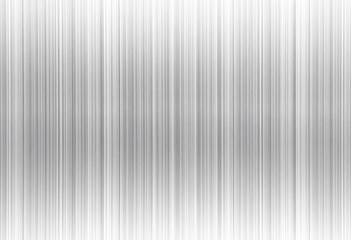 Obraz premium Abstract silver metallic texture background Vertical lines, gray and white tones Ideal for wallpaper or design, material, abstract