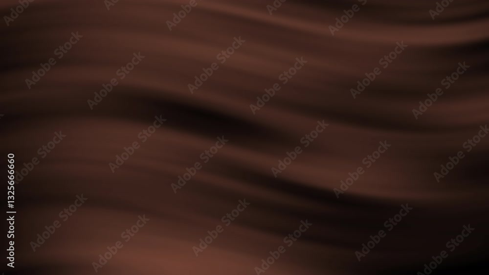 Poster Dynamic Flowing Gradient Background with Warm Brown Tones and Soft Motion Effect for Creative Design Projects