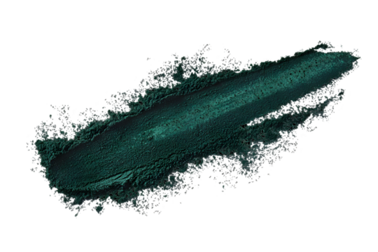 Abstract Textured Teal Blue Oval on a Black Background Modern Art Design