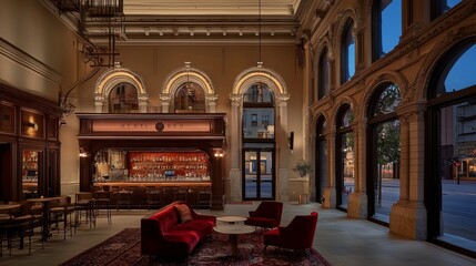 Discover a stylish boutique hotel in a repurposed historic firehouse.