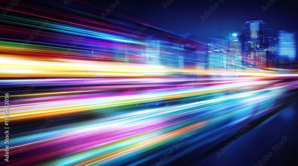 Poster enhance your digital workspace with a high-speed internet theme.