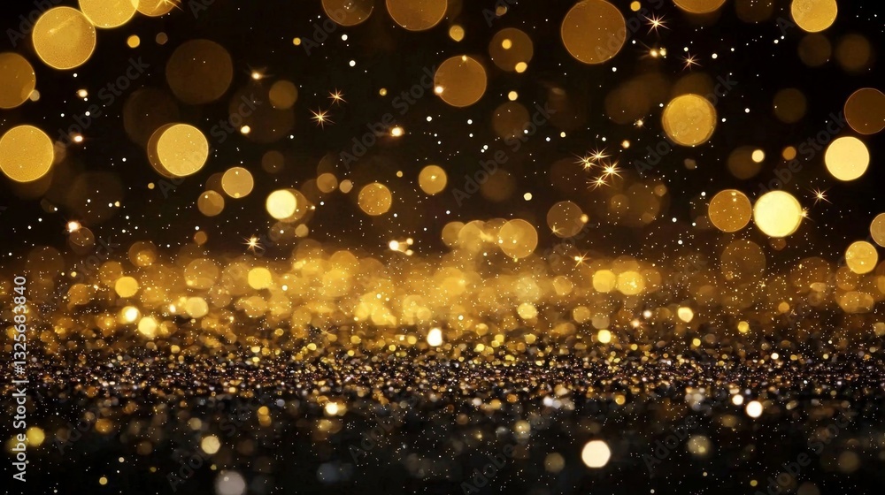 Poster captivating colorful lights creating a mesmerizing abstract atmosphere.