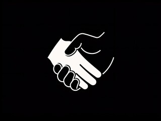 Obraz premium Handshake Icon