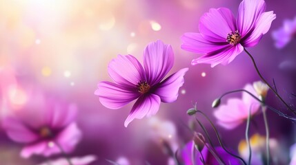 Enchanting Background of Exquisite Flowers