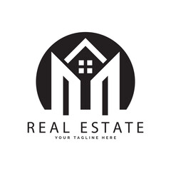 Real estate, Home, House single icon. Construction, architecture, apartment, duplex, Properties, dormitoriy, dwellings, hotel, mortgage. Silhouette design Vector Illustration