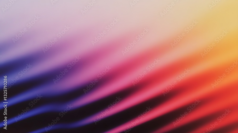 Poster diagonal colorful blended gradients radiating from one direction subtly