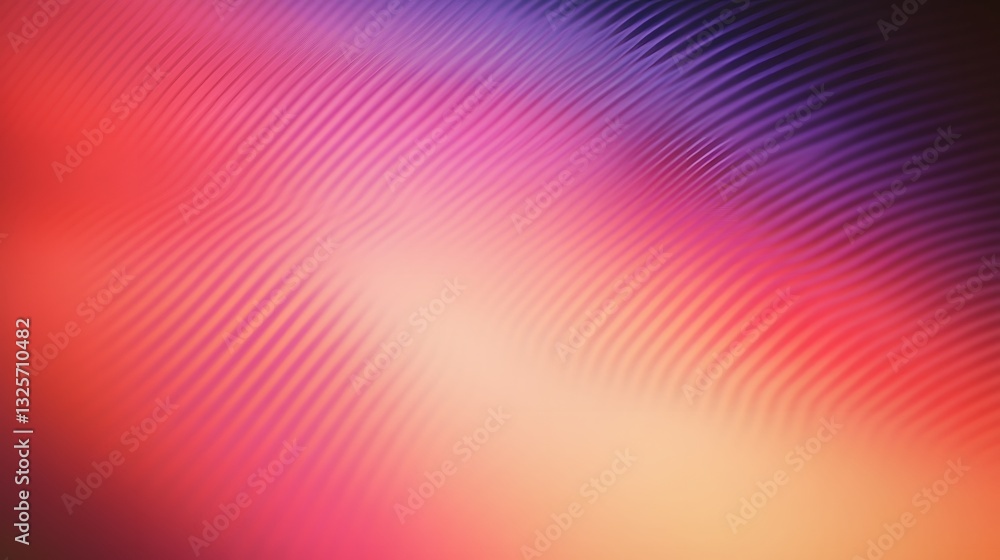 Poster a vibrant colorful background with striped patterns across its surface