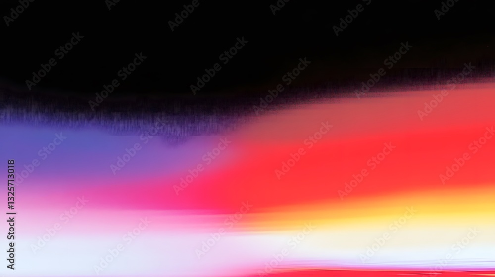 Poster abstract colorful gradient display of vibrant hues and tones