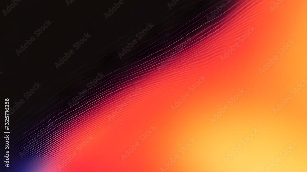 Poster a gradient color background with lines and dark areas