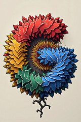 abstract floral background