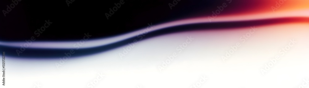Poster a blurred abstract wave of color gradients across the frame