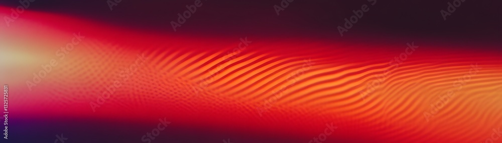 Poster A blurred abstract image features gradients and curving light patterns