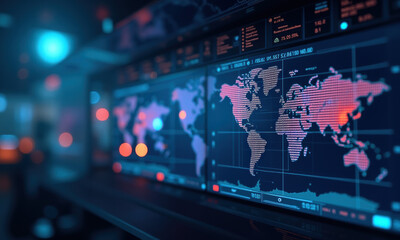 Global Network Data Visualization - Cybersecurity
