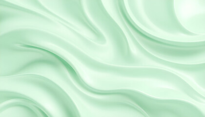 Obraz premium Mint apple gelato background