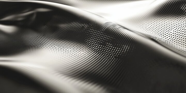 Carbon Fiber Texture: An abstract, close-up view of carbon fiber material showcasing its intricate weave and textured surface, highlighted by a play of light and shadow.