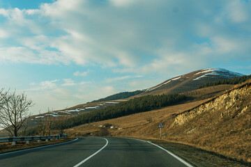 road in the mountains
