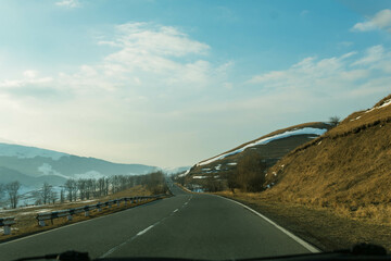 road in the mountains