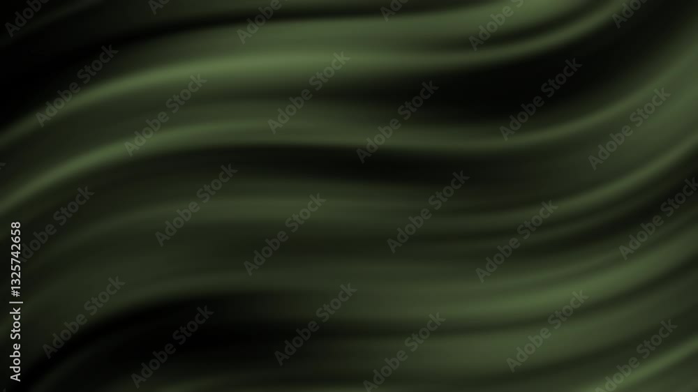 Poster elegant green gradient motion background with soft textures for creative and artistic projects