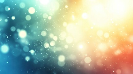 Bright Colors and Light Patterns in Motion