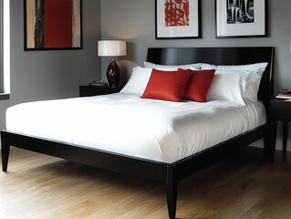 Modern Black Bedroom