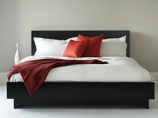 Modern Black Bed