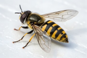 bee with white background