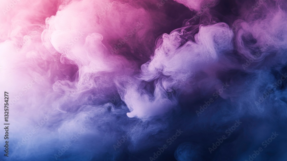 Canvas Prints dreamy gradient background in soft lavender and blue