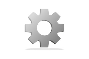 Cogwheel. Representing technology Concept. mechanism. Vector design