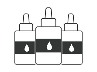 Obraz premium Ink jet toner Vector Icon Design