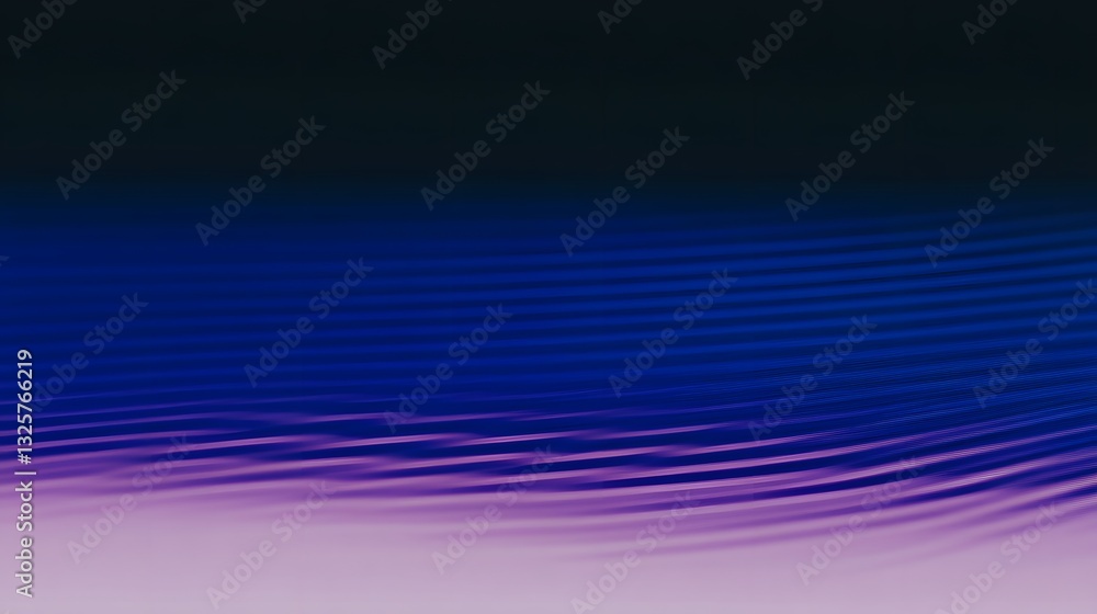 Poster abstract wavy lines gradient colors form a visual graphic design