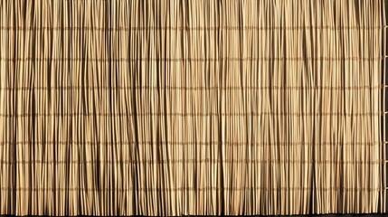 Natural Bamboo Background with Fine Texture and Warm Tones