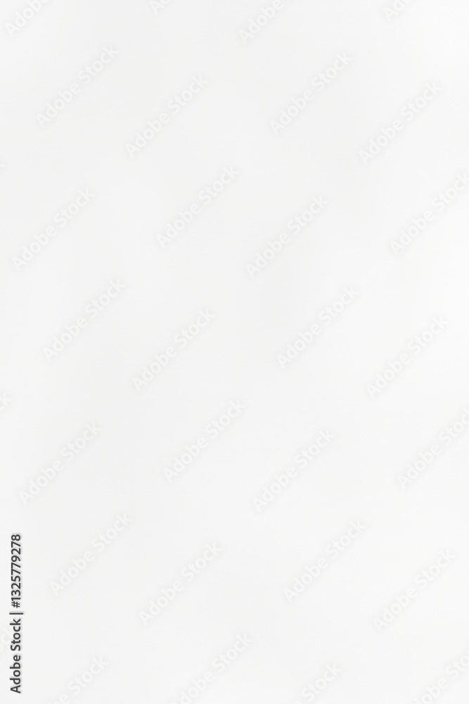 Poster monochromatic minimalism: an all-white background creates simplicity and highlights subtle variation