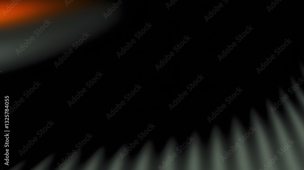 Poster abstract image showing a series of blurred light patterns