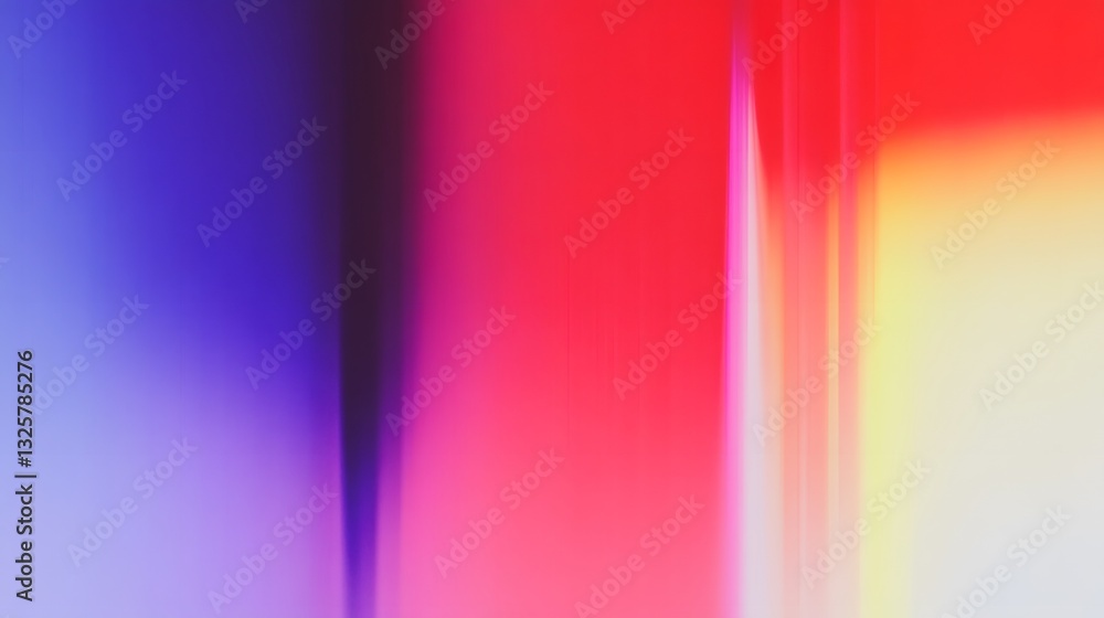 Poster a blurred and colorful abstract composition of soft gradients