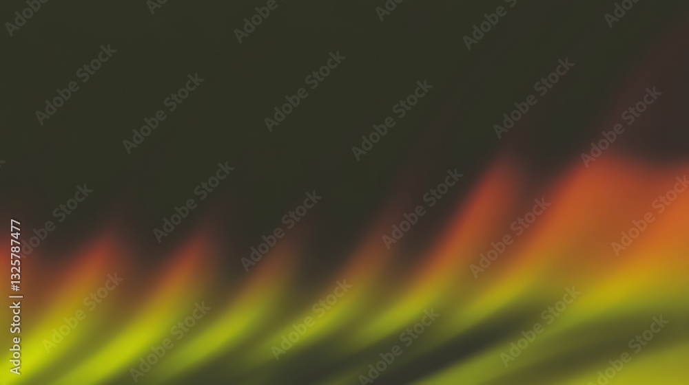 Poster An abstract depiction showing blurred colors in an image format