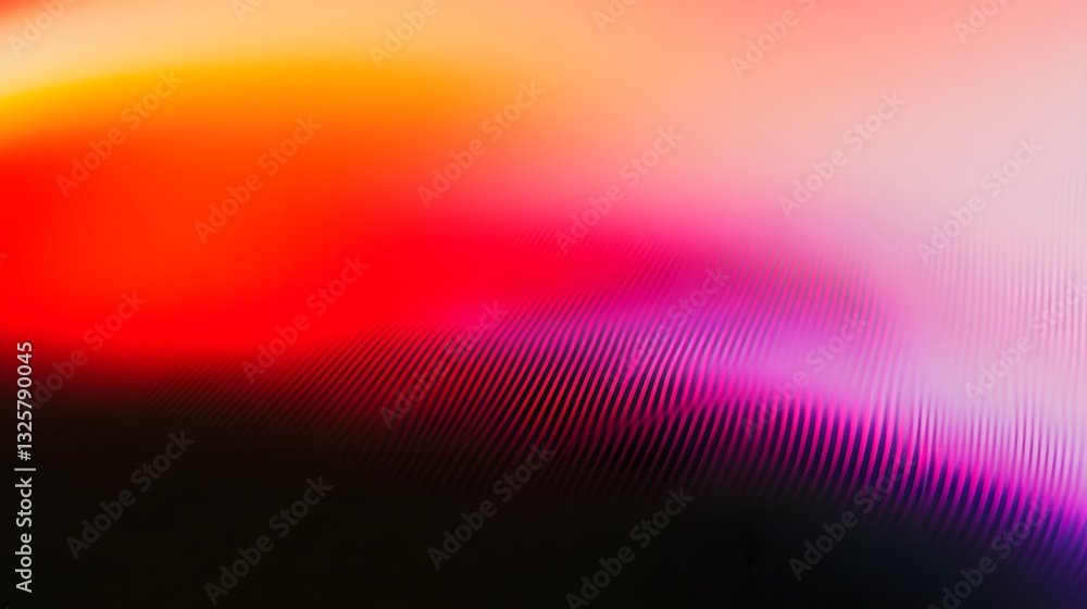 Poster a colorful abstract composition with layered gradient effects and textures