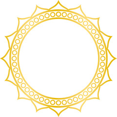 frame golden element design 