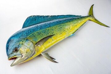 mahi mahi with white background