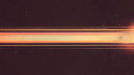 Obraz premium Abstract image featuring multiple horizontal lines and blended colors