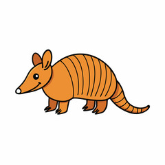 illustration of a cartoon zebra