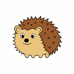 hedgehog, animal, cute, cartoon, isolated, nature, illustration, fish, mammal, wildlife, 3d, toy, porcupine, small, vector, animals, sharp, sea, funny, white, brown, fun, pets, comic, art