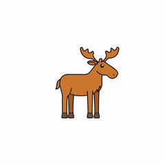 deer vector illustration